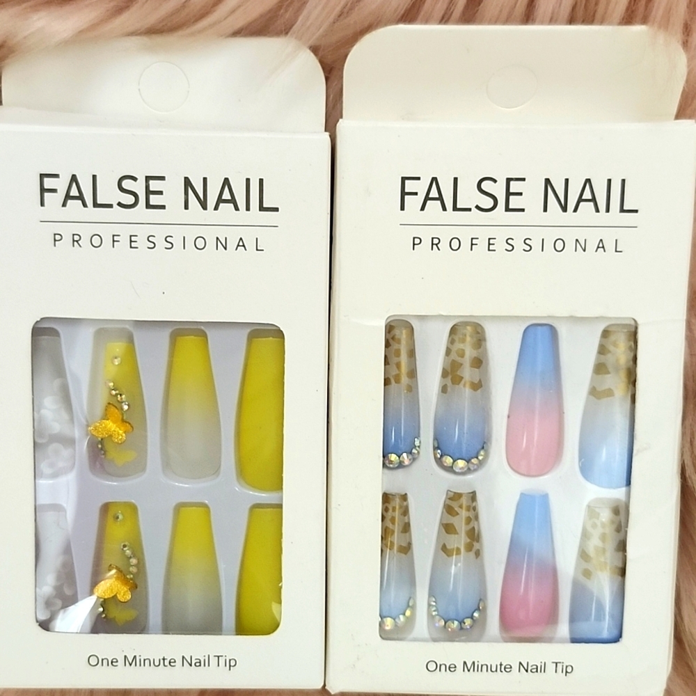 BOGO!! Brand New False Nail Professional FALSE NAILS-XL